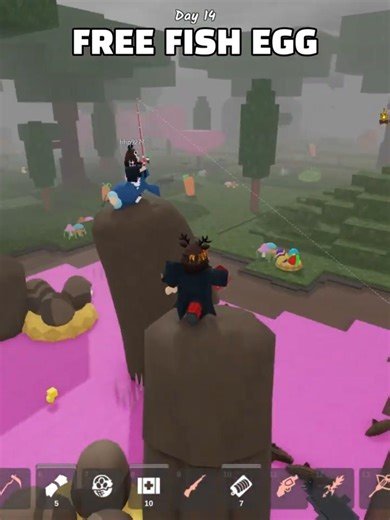 Free Fish egg #roblox #99nightintheforest