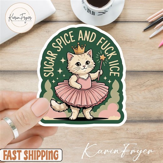 Sugar Spice and Fuck ICE Sticker, Social Justice Decal, Pro Immigrant Decal, Anti Trump Sticker - Etsy