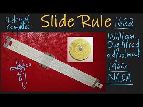 Slide Rule An Early Computing Device