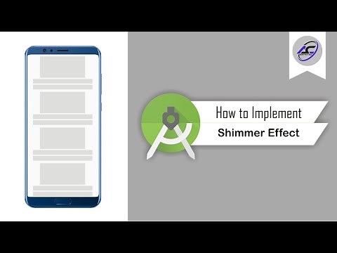 How to Implement Shimmer Effect With RecyclerView in Android Studio | ShimmerEffect | Android Coding