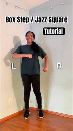 box step/jazz square tutorial #howto #dance