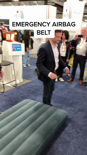 Prevent Hip Injuries with INDIENOV Airbag Belt - CES 2023 Tech Innovation