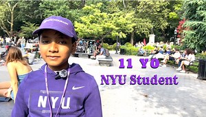 43K views · 1.6K reactions | 11 YO New York University Student & Scholarship winner from NYU Courant Institute which is World's #1 in Applied Mathematics. | Bari Science Lab | Facebook