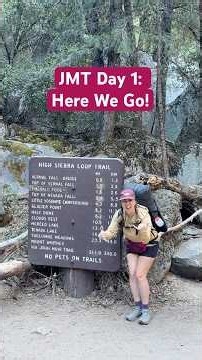 JMT Day 1: Yosemite Valley to Cloud’s Rest Junction
