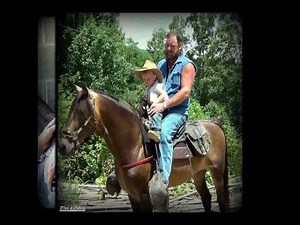 Steve & Ryder with Rowdy Rawhide..
