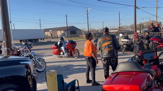 RARE BREED M.C. Houston pulling up to Kingz of the South. | Dem Rare Diamonds - Houston Chapter