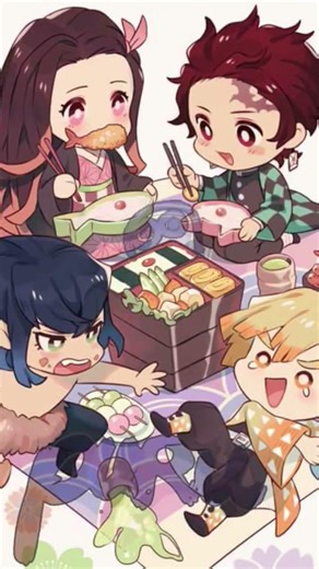 little demon slayers💜🩷