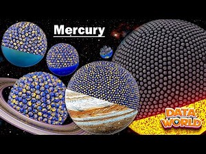 Solar System Mercury Size Comparison 2023 | Data World | Mercury 2023