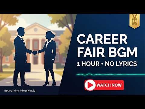 1 Hour Career Fair Background Music | Professional Networking Mixer — for Job Fairs & Campus Events