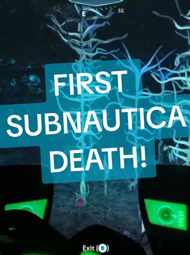 My first DEATH in Subnautica! #subnautica #subnauticagameplay #gaming #TikTokGaming #fyp
