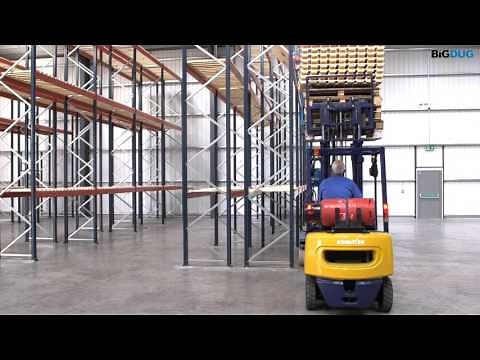 BiGDUG Mecalux Pallet Racking Installation