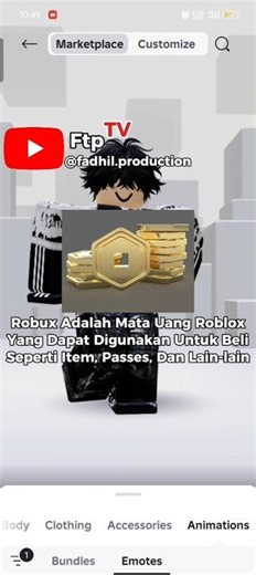 Mengenai Robux, Mata Uang Roblox 🗿👍 | Plus Singkat Saja!💀 #beranda #robloxnews #fyp #shorts