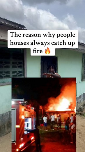 The reason why people houses always catch up fire 🔥 in Liberia 🇱🇷 #BreakingNews #news #Liberia | Darius