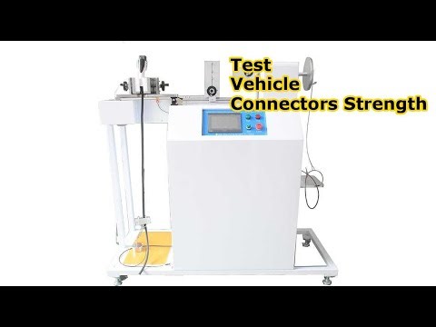 Plugs and Vehicle Connectors Cable Anchorage Pull Force and Torque Test Apparatus