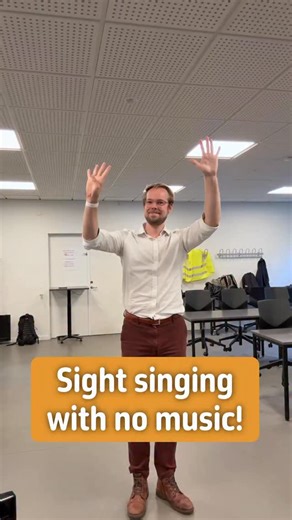 512K views · 31K reactions |  Sight-singing without music!  No...