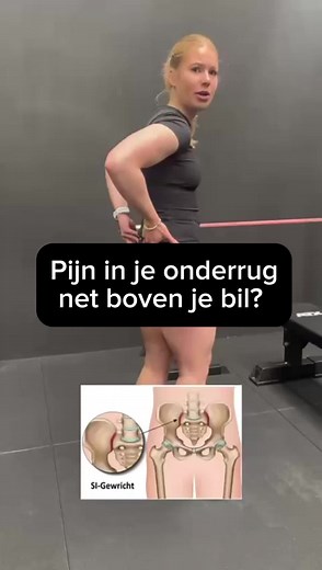 Lage rugpijn verlichten met heup- en bilspieroefening