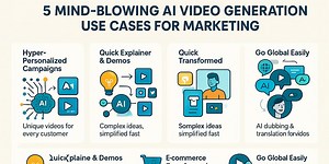 5 Mind-Blowing Use Cases of AI Video Generation in Marketing