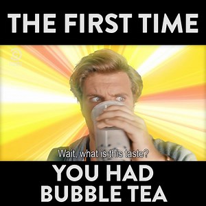 1.3M views · 14K reactions | Today, we are taking a walk down memory lane and reminiscing the first time we've had bubble tea  it must be true love!  For more hilarious first-time experiences, stay tuned to Ronny Chieng: International Student  Ronny Chieng: International Student Wednesdays 8.25PM (WIB) 9.25PM (SG, MAL, PH, HK) | Paramount Network Asia | Facebook
