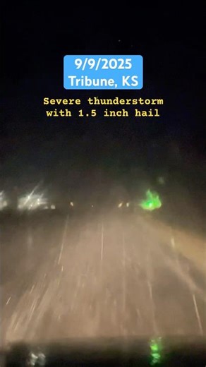 Into the collapsing core #severeweather #stormchaser #kansas #hail #wind #supercell #greatplains