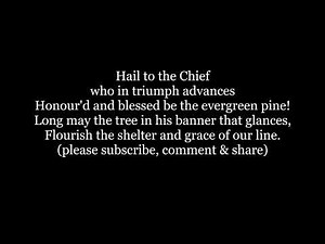 HAIL to the CHIEF PRESIDENT Anthem Salute original Lyrics Words text Sing Along Music song