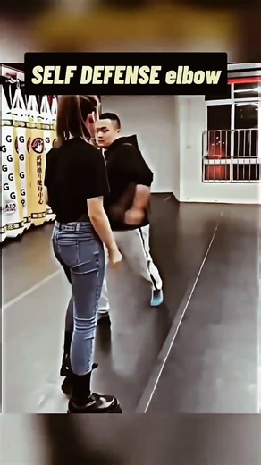 Elbow Block & Strike Tutorial | Self Defense Training#muaythai #selfdefense #martialarts #shorts