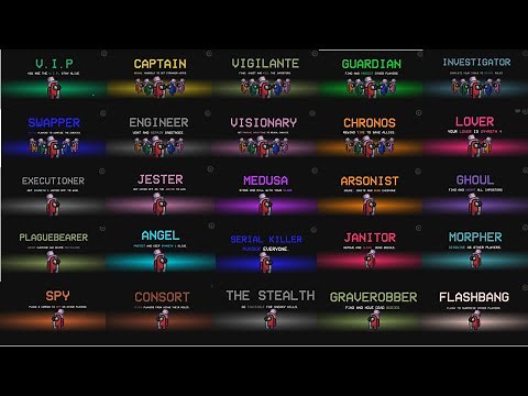 AMONG US - 25 NEW FREE ROLES - Neutral Role Explanations