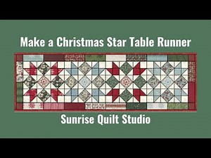 Christmas Star Table Runner
