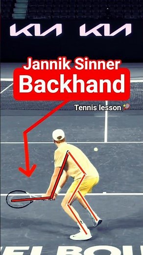 🥕 Why Sinner Backhand Is Nearly Perfect (🔒 Learn the Secrets )