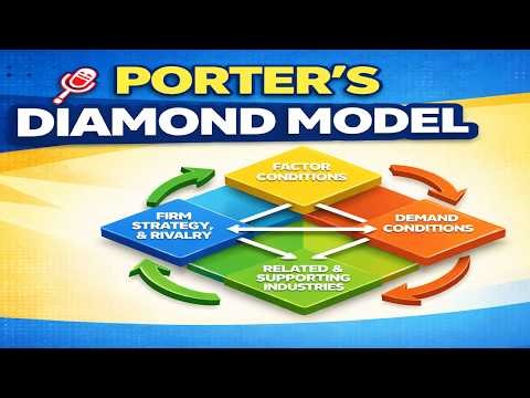 Why Nations Win (or Don't) - Porter's Diamond Model in action