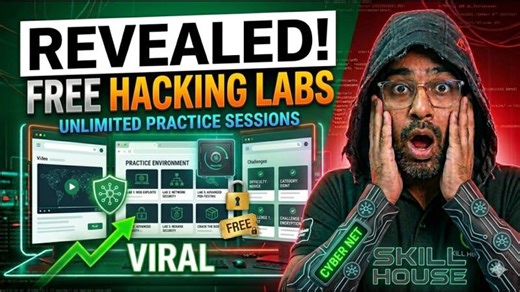 Don’t Learn Ethical Hacking Without These FREE Practice Labs ⚠️ #ethicalhacking | Sumit Jain