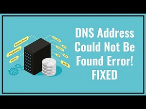 'DNS Address Could Not Be Found' Error! How To Fix?
