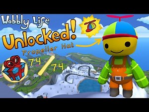 WE UNLOCKED THE PROPELLER HAT IN WOBBLY LIFE
