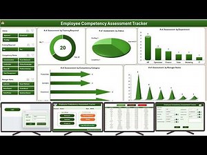 Employee Competency Assessment Tracker in Excel