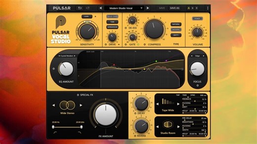 华丽全能人声通道条 Pulsar Audio Vocal Studio
