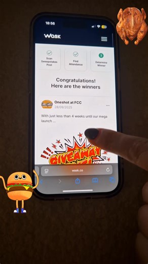 And the competiton winner is... Craig Farrell 🎉🎉 Congratulations!! | Oneshot Kitchen