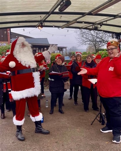 Singing today at Matlock Farm Park 11.30 - 1.45. “The best way to spread Christmas cheer is singing loud for all to hear” | Local Vocals Ladies Choir