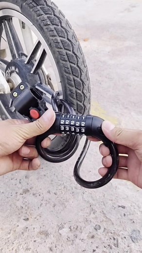 Ultimate Bicycle Safety: MTB Digital Code Spiral Steel Cable Chain Safety Lock