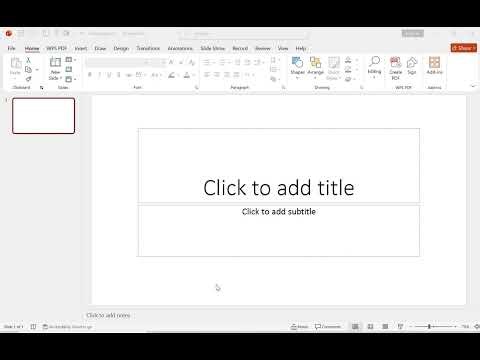 How to change theme in PowerPoint