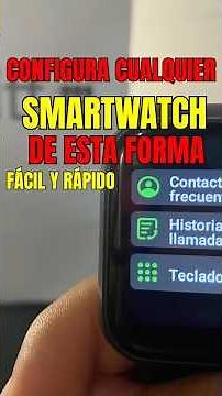 Cómo CONFIGURAR un Smartwatch de Paso paso 📲