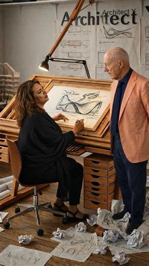 Zaha is working for new project 🤩✍🏻 Chapter 2 | Architect Y