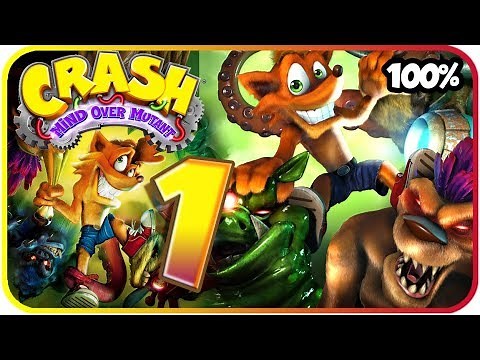 Crash: Mind Over Mutant Walkthrough Part 1 (X360) 100% Wumpa Island + Coco Boss