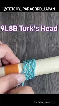 9L8B Turk's Head Knot Tutorial