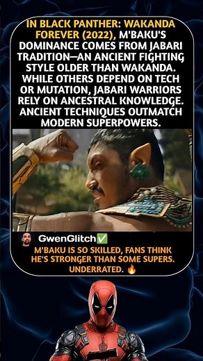 Why M'Baku Earned Everyone's Respect 💪 #MCU #BlackPanther