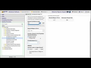 sample size calculation