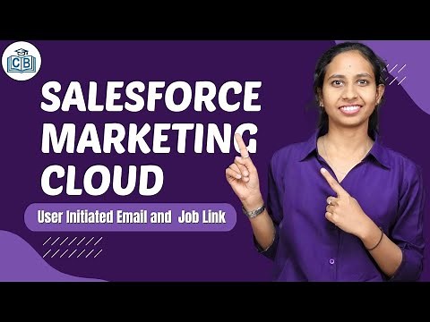 User Initiated Email and Job Link in Salesforce Marketing Cloud | SFMC Tutorial | CyberBrainer