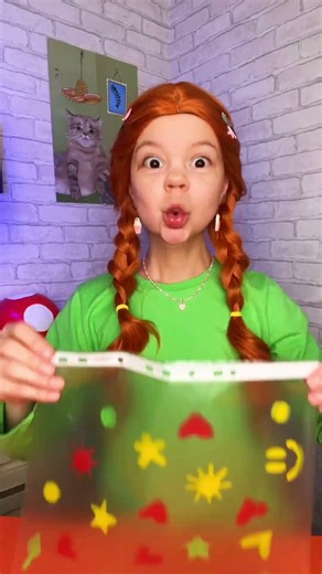 Make Your Own Window Stickers 😲🎨 #KidsCraft #DIYFun #CreativeKids