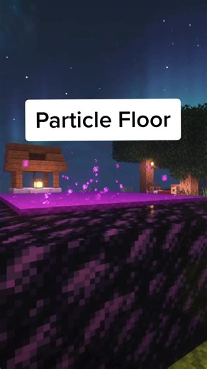 Creating a Particle Floor in Minecraft Tutorial