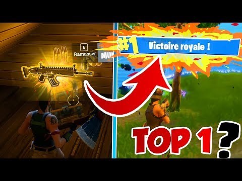 LE NOOB LE PLUS CHANCEUX DU MONDE (Arme LÉGENDAIRE) VA T-IL FAIRE UN TOP 1 FORTNITE ?! Battle Royale