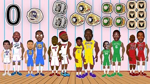 12K views · 288 reactions | The NBA has a long history of iconic Duos: From Kobe Bryant and Shaquille O'neal, Michael Jordan and Scottie Pippen, LeBron James and Anthony Davis, Lebron James and Dwyane Wade, to Kyrie Irving and Kevin Durant! Find out who are the best NBA Duos from every ring total in this Basketball Comparison Animation. | Rebound Rewind | Facebook