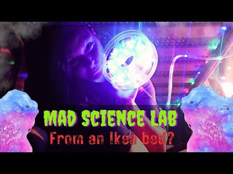 🎃 Building a Secret Mad Science Lab out of Ikea Furniture 🧪